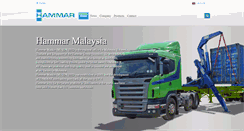Desktop Screenshot of hammar.com.my