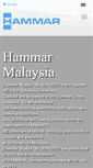 Mobile Screenshot of hammar.com.my