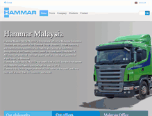 Tablet Screenshot of hammar.com.my