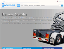 Tablet Screenshot of hammar.com.au